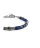 Bracciale catena dischetti in pietra e acciaio - 13BR134-B [4f82c177]
