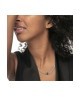 Collana catena snake con sfera centrale marrone Occhio di Tigre 13CO0153-M [0a61c050]