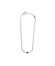 Collana catena snake con sfera centrale nero Onice 13CO0153-N [86c4ee4c]