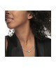 Collana catena snake con sfera centrale Perla Bianca rivestita 13CO0153-W [fb89ff44]