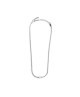 Collana catena snake con sfera centrale Perla Bianca rivestita 13CO0153-W [49c4795e]