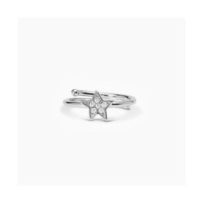 Anello bambina in argento con stella in pavé di zirconi 523317 [3a71f093]