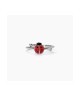 Anello da bambina in argento con coccinella smaltata 523347 [88a76833]