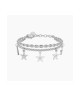 Bracciale catena forzatina e sfere con stella 732326 [2eb36311]