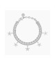 Bracciale catena forzatina e sfere con stella 732326 [f795201c]