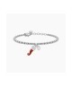 Bracciale sfere con cornetto portafortuna 732331 [0c6e05c8]