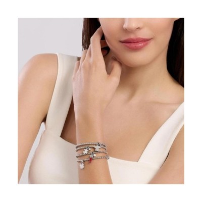 Bracciale sfere con cornetto portafortuna 732331 [625587c1]