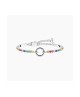 Bracciale tennis componibile con cristalli multicolor [46c1248e]