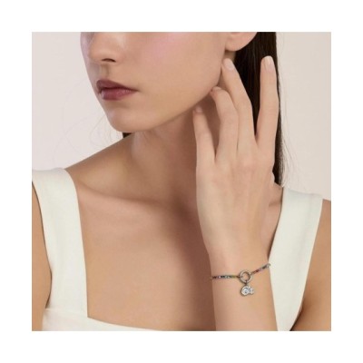 Bracciale tennis componibile con cristalli multicolor [2daae199]