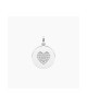 Ciondolo con cuore e frase Love yourself First [5d300e5a]