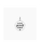 Ciondolo con cuore e frase Love yourself First [76abe8bf]