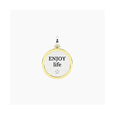 Ciondolo con scritta Enjoy life [b901bd97]