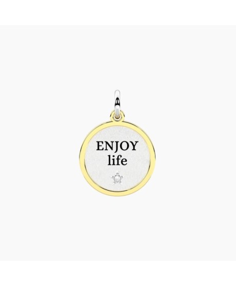 Ciondolo con scritta Enjoy life [b901bd97]
