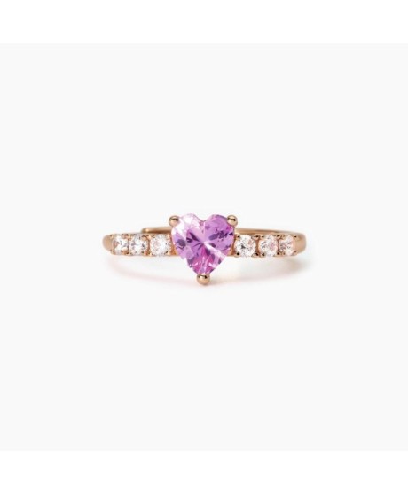 Anello Donna con tormalina sintetica e zirconi Rouge 523406 [1e6ca6b5]