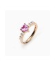 Anello Donna con tormalina sintetica e zirconi Rouge 523406 [705724bc]