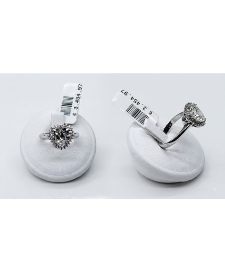 Anello Diamante Lab Grown Taglio Cuore ct 2.37 E VS1 [248eb152]