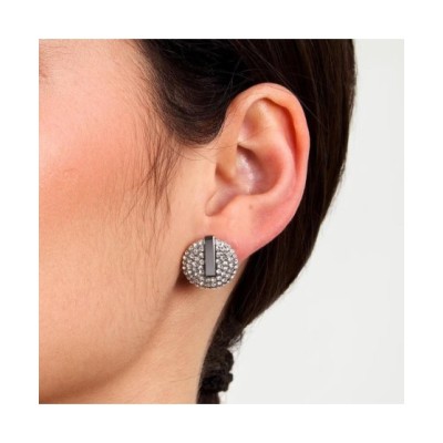 Orecchini trussardi t-round [c5ae6bdd]