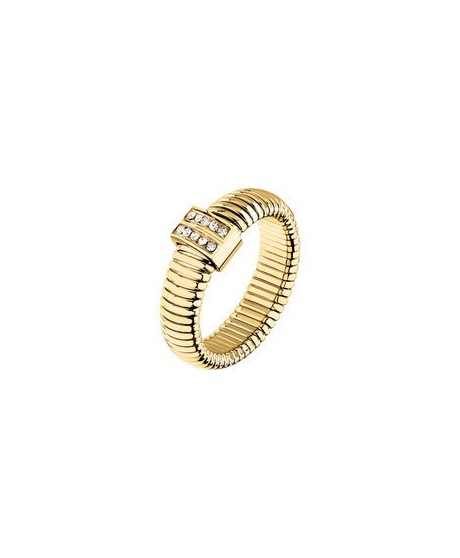 ONDA RING SS YG CRYSTAL [c47362e8]