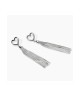 Orecchini cuore con catene [652252b7]