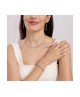 Orecchini con cristallo e catene [ea5b56bd]