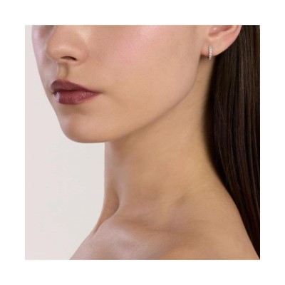 Orecchini a cerchio con diamanti lab-grown 0,025 carati [ad15958e]