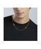 Collana Unisex in acciaio dorato con croce [0f1faa55]