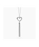 Collana con pendente cuore e catena [6976588f]