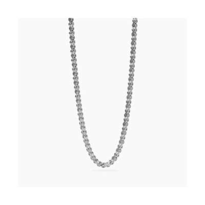 Collana uomo in acciaio con catena fancy [d6be4580]