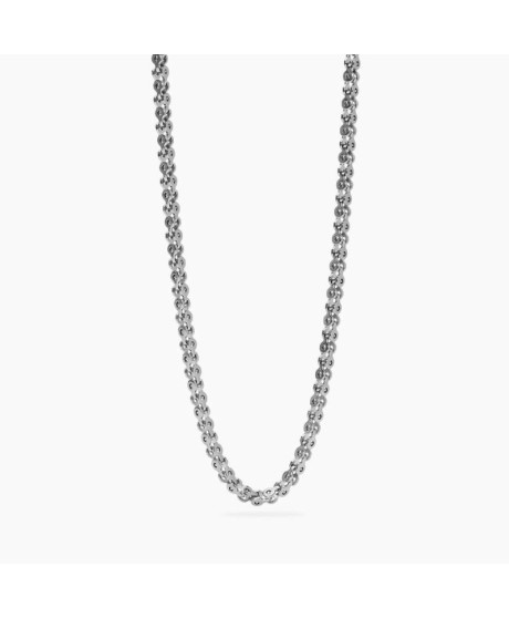 Collana uomo in acciaio con catena fancy [d6be4580]