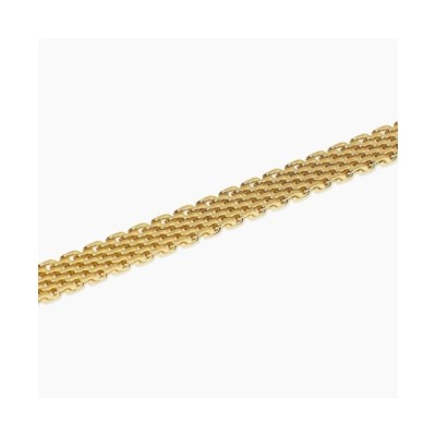 Bracciale Donna regolabile dorato con catena mesh [fdd34530]