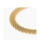 Bracciale Donna regolabile dorato con catena mesh [4ace8434]