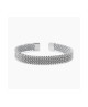Bracciale Donna cuff con maglia mesh [9564aa31]