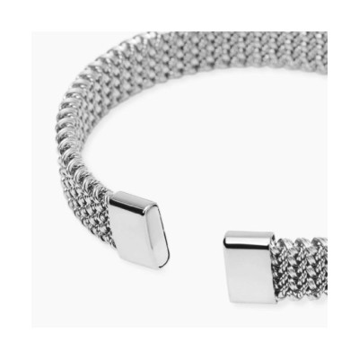 Bracciale Donna cuff con maglia mesh [4c42e93c]