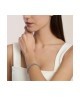 Bracciale Donna cuff con maglia mesh [fb5f2838]