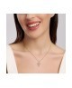 Girocollo dorato con croce in cristalli [a3b1cad8]