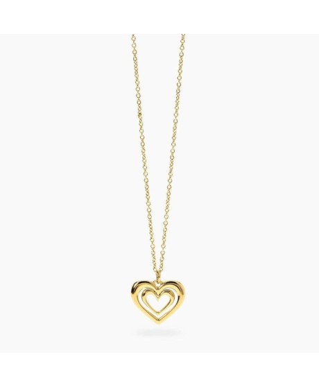Girocollo dorato con cuore [f3e54c0f]