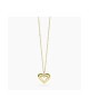 Girocollo dorato con cuore [f3e54c0f]