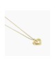 Girocollo dorato con cuore [2ac30f02]