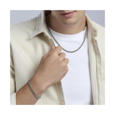 Collana Uomo con catena groumette [5e4f776d]
