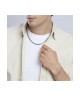 Collana Uomo con catena groumette piatta [d9e3af6c]
