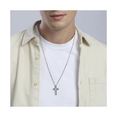 Collana da uomo con croce [d1b1dfbf]