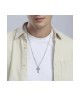 Collana da uomo con croce [d1b1dfbf]