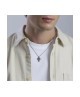 Collana da uomo con croce nera [c35a0cbb]