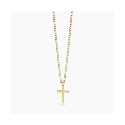 Collana Unisex dorata con croce [45f28f55]