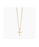 Collana Unisex dorata con croce [45f28f55]