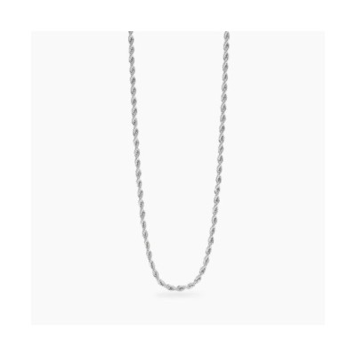 Collana con catena corda in acciaio [4bab3e56]