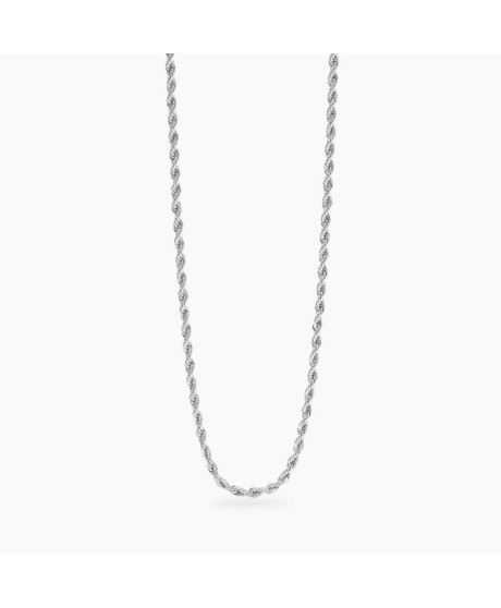 Collana con catena corda in acciaio [4bab3e56]