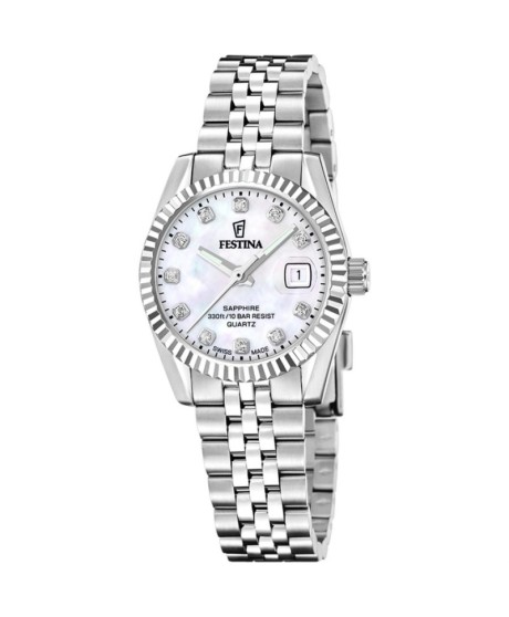 Festina Orologio Donna Solo tempo classic steel [a0c29532]