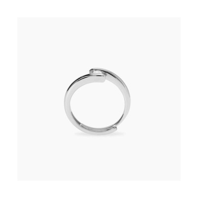Anello solitario con diamante lab-grown 0,1 carati [b00605a3]
