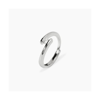 Anello solitario con diamante lab-grown 0,1 carati [071bc4a7]
